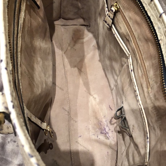 BRAHMIN LEATHER SHOULDER BAG. - Picture 10 of 11